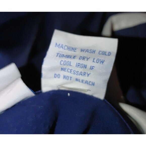 Majestic NHL Buffalo Sabres Hockey Zipper Spring Warm Up XLT Jacket 2 Pockets - Picture 7 of 8